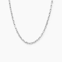 Histoire d'Or Chaine Donte Argent Blanc