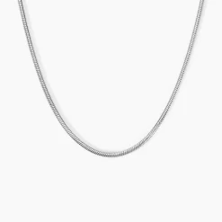 Chaine Nino Argent Blanc-Histoire d'Or Hot