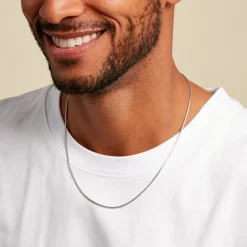 Chaine Nino Argent Blanc-Histoire d'Or Hot