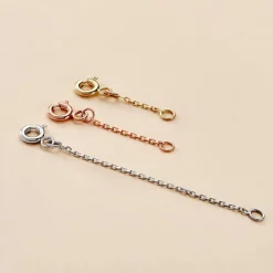 Histoire d'Or Chainette De Rallonge Or Rose