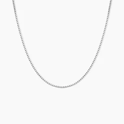 Histoire d'Or Chaîne Alyze Argent Blanc