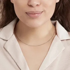 Chaîne Alyze Argent Blanc-Histoire d'Or Clearance