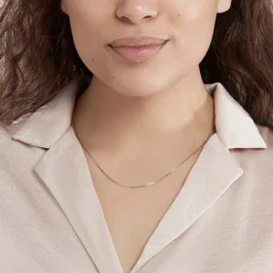 Chaîne Alyze Argent Blanc-Histoire d'Or Sale