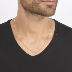 Chaîne Bixente Plaqué Or Jaune-Histoire d'Or Discount