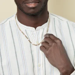 Chaîne Bixente Plaqué Or Jaune-Histoire d'Or Best