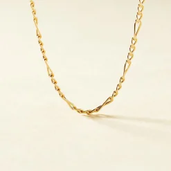 Histoire d'Or Chaîne Cameo Maille Alternee 1/3