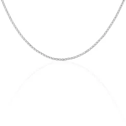 Histoire d'Or Chaîne Capucin Maille Marine Plate