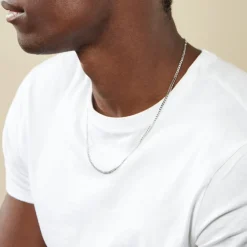 Chaîne Casper Maille Gourmette Argent Blanc-Histoire d'Or Best