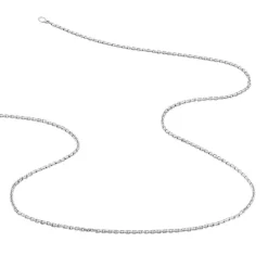 Chaîne Claudine Maille Forçat Argent Blanc-Histoire d'Or Online