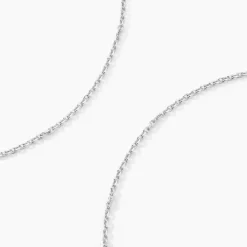 Chaîne Claudine Maille Forçat Argent Blanc-Histoire d'Or Best