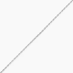 Histoire d'Or Chaîne Claudine Maille Forçat Argent Blanc