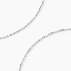 Chaîne Claudine Maille Forçat Argent Blanc-Histoire d'Or Online
