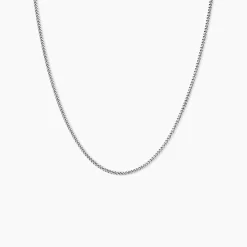 Histoire d'Or Chaîne Clementine Argent Blanc