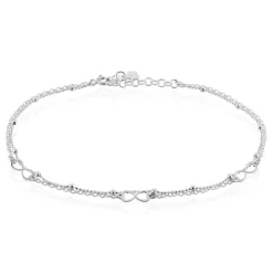 Chaîne De Cheville Azur Argent Blanc-Histoire d'Or Online