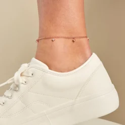 Histoire d'Or Chaîne De Cheville Heidi De Zirconium