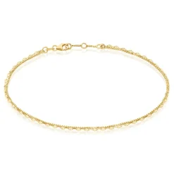 Chaîne De Cheville Lodi Plaqué Or Jaune-Histoire d'Or Outlet