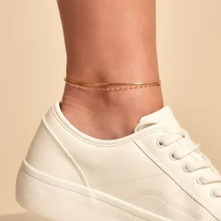 Chaîne De Cheville Lodi Plaqué Or Jaune-Histoire d'Or Outlet