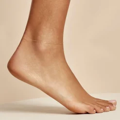 Histoire d'Or Chaîne De Cheville Maille Forçat Or Jaune