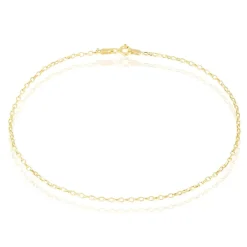 Chaîne De Cheville Maille Jaseron Or Jaune-Histoire d'Or Hot