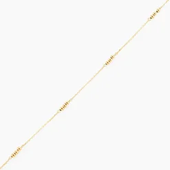 Histoire d'Or Chaîne De Cheville Ourania Or Jaune