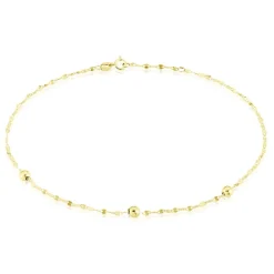 Chaîne De Cheville Plantie Or Jaune-Histoire d'Or