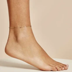 Chaîne De Cheville Plantie Or Jaune-Histoire d'Or