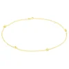 Histoire d'Or Chaîne De Cheville Zahia Or Jaune