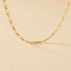 Chaîne Esma Maille Alternee 1/3 Or Jaune-Histoire d'Or Online