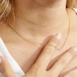 Histoire d'Or Chaîne Forçat Or Jaune