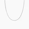 Histoire d'Or Chaîne Geva Argent Blanc