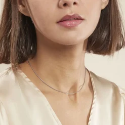 Histoire d'Or Chaîne Geva Argent Blanc