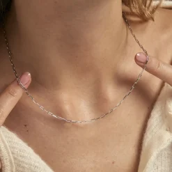 Histoire d'Or Chaîne Havana Argent Blanc