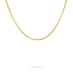 Chaîne Igoa Maille Forçat Diamantee Or Jaune-Histoire d'Or Outlet