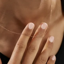 Histoire d'Or Chaîne Igoa Maille Forçat Diamantee