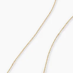 Histoire d'Or Chaîne Igoa Maille Forçat Diamantee