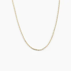 Chaîne Igoa Maille Forçat Diamantee Or Jaune-Histoire d'Or Best