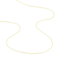 Histoire d'Or Chaîne Igoa Maille Forçat Diamantee Or Jaune