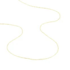 Histoire d'Or Chaîne Igoa Maille Forçat Diamantee Or Jaune