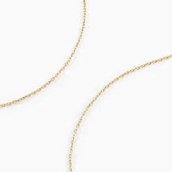 Chaîne Igoa Maille Forçat Diamantee Or Jaune-Histoire d'Or New