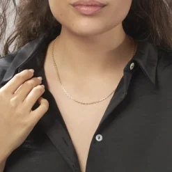 Chaîne Igoa Maille Forçat Diamantee Or Jaune-Histoire d'Or Clearance