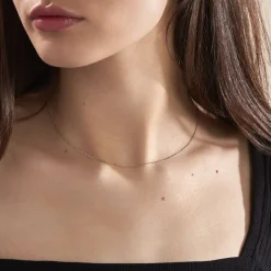 Histoire d'Or Chaîne Igoa Maille Forçat Diamantee Or Blanc