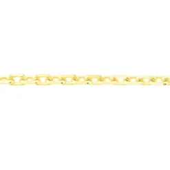 Chaîne Igoa Maille Forçat Diamantee Or Jaune-Histoire d'Or Outlet