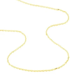 Chaîne Igoa Maille Forçat Diamantee Or Jaune-Histoire d'Or Outlet