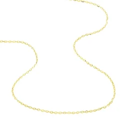 Histoire d'Or Chaîne Igoa Maille Forçat Diamantee Or Jaune