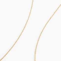 Chaîne Igoa Maille Forçat Diamantee Or Jaune-Histoire d'Or Sale