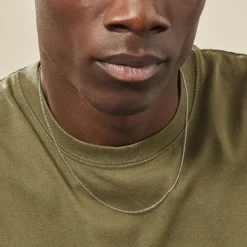 Chaîne Ilan Maille Forçat Ronde Or Blanc-Histoire d'Or Best