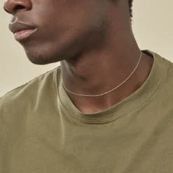 Chaîne Ilan Maille Forçat Ronde Or Blanc-Histoire d'Or Discount