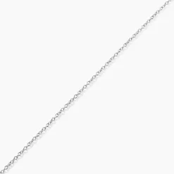 Chaîne Ilan Maille Forçat Ronde Or Blanc-Histoire d'Or Discount