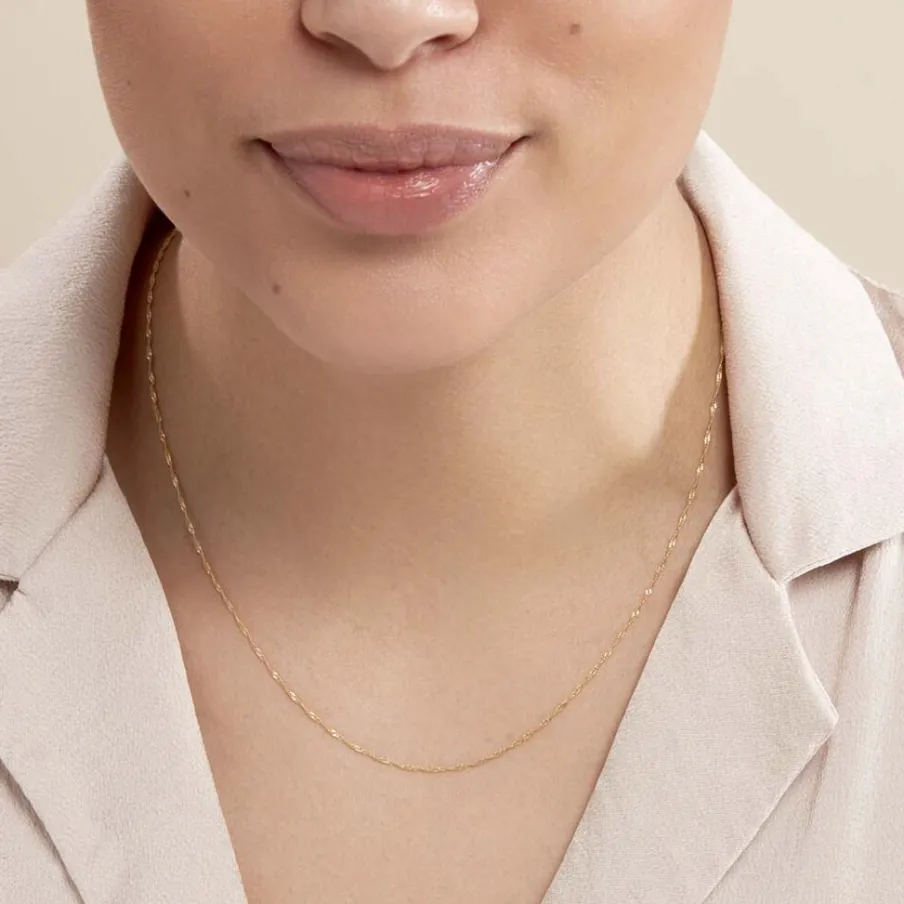 Histoire d'Or Chaîne Imanie Maille Singapour