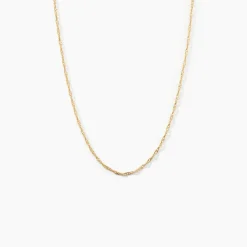 Chaîne Imanie Maille Singapour Or Jaune-Histoire d'Or Online